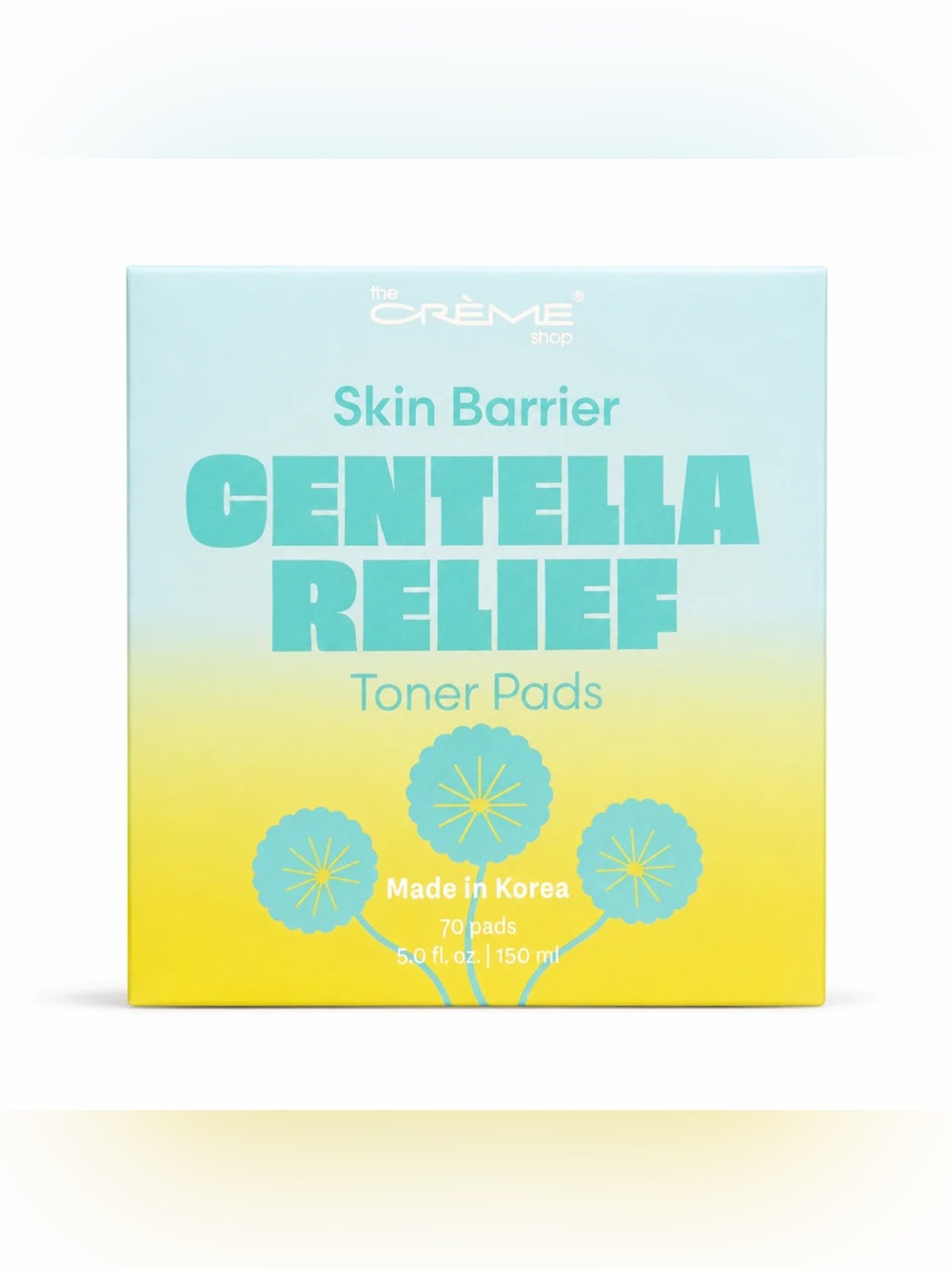 The Crème Shop Centella Relief Skin Barrier 70 Toner Pads